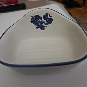 vintage pfaltzgraff yorktowne soap dish sponge holder farmhouse kitchen 1980s